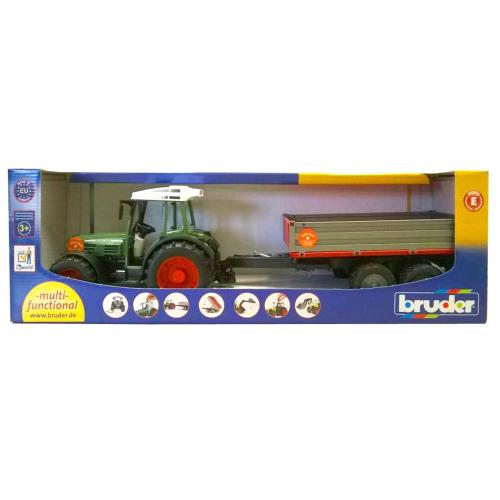 Трактор Fendt 209 S с прицепом Bruder 02-104 фото 3