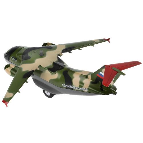 Инерционная модель Военно-транспортный самолёт Технопарк PLANE-20SLMIL-GN фото 2
